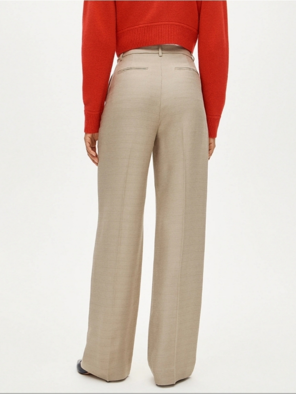 J.Crew Essential Wide-Leg Pant in Luster Canvas - Picture 5 of 10